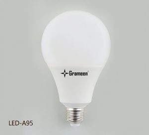 A95 18W 2 YEAR WARRANTY ​ - Led Light Sources, 100% hazardous Mercury, radioactive chemical & UV ray free - Energy efficient and energy saves up to 90% in respect of nominal lightings. - Standard Light Output. - High CRI and efficient CCT. - Minimum Lumen depreciation and can be used as professional lightings. - Long Lifespan: 30000 Hrs